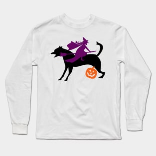 Halloween Wolf Long Sleeve T-Shirt